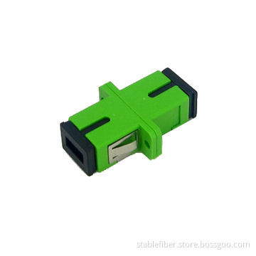 SC Fiber Optic Adapter in Simplex/Duplex Type for APC Applications in Telecommunication Net